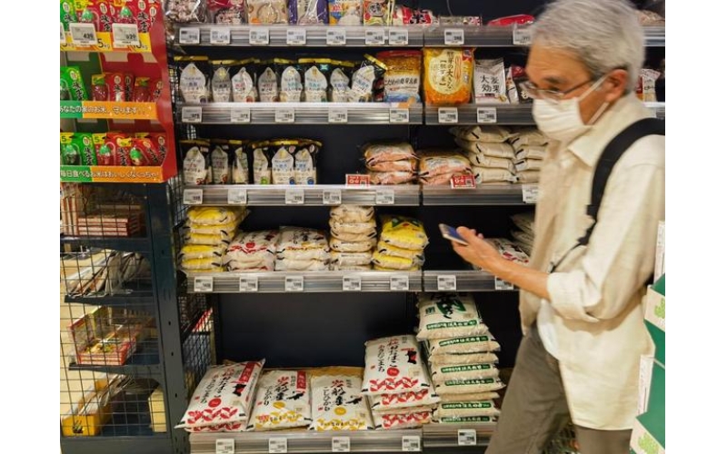 日本国内市场8月大米价格比去年同期上涨23%